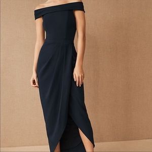 BHLDN black bridesmaid dress in size 6